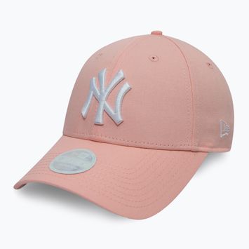 Căciulă pentru femei New Era Female League Essential 9Forty New York Yankees pastel pink