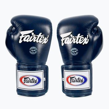 Mănuși de box Fairtex Super Sparring - Locked Thumb blue