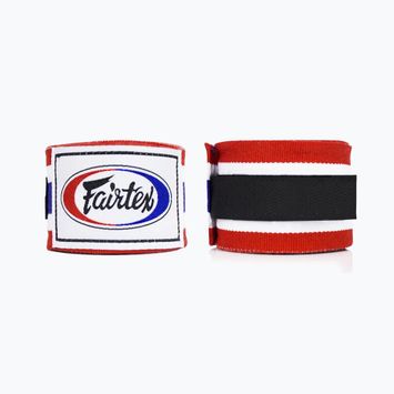 Bandaje de box Fairtex Handwraps 455 cm red/white/blue