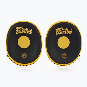 Fairtex Speed & Accuracy Focus Mitts negru/golden labe de antrenament