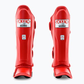 Apărători de tibie YOKKAO Matrix red