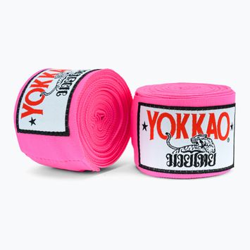YOKKAO bandaje de box roz HW-2-8