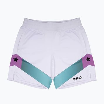 Pantaloni scurți de antrenament pentru bărbați YOKKAO Vert Workout white