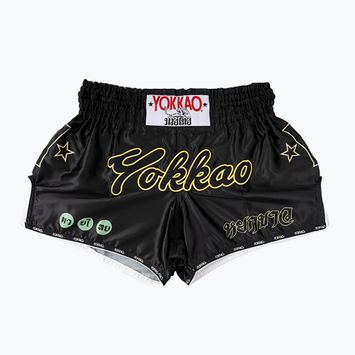 Pantaloni scurți de antrenament pentru bărbație YOKKAO Wax CarbonFit black
