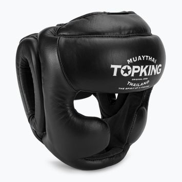 Top King Full Coverage Casca de box negru