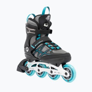 Role pentru femei K2 Alexis 80 Alu grey/cyan