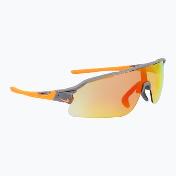 Ochelari de soare Nike Flyfree Shield E matte smoke grey/road orange mirror/ clear
