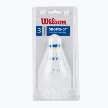 Wilson Dropshot 3 Clamshel jonglerii de badminton alb WRT6048WH+