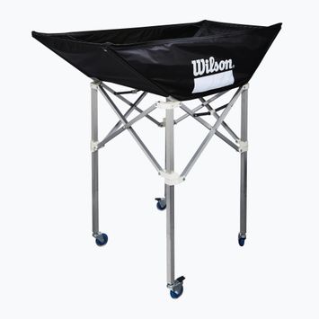 Cărucior pentru mingi de tenis Wilson Indoor Stand Up 42" black