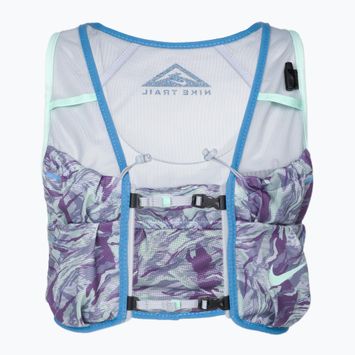 Jachetă de alergare Nike Trail Vest 2.0 imprimată gri-violet N1003451-016
