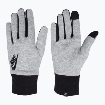 Mănuși de alergare pentru bărbați  Nike Club Fleece 2.0 grey heather/black/black