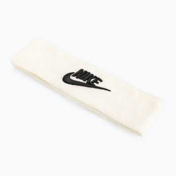 Bandă de cap Nike Classic Wide Terry alb N1008665-101