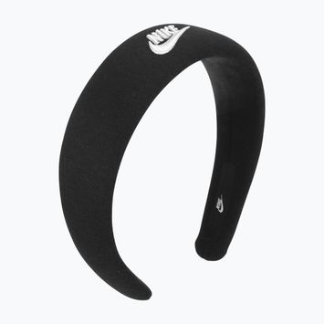 Bentiță pentru femei Nike Club Fleece black/black/white