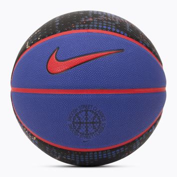 Minge de baschet Nike 8P PRM Energy Deflated astronomy blue/lt crimcson/black/lt crimson mărimea 7