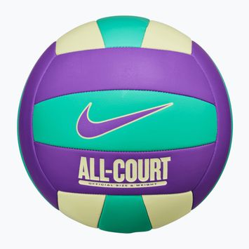 Minge de volei Nike All Court Volleyball black raspberry/green frost/lime ice mărime 5