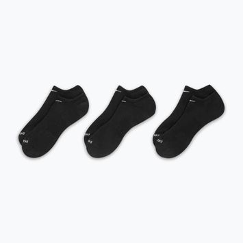 Șosete Nike Everyday Plus Cushion 3 perechi black/white