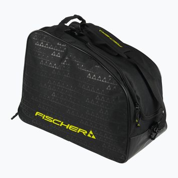 Geantă de schi pentru încălțăminte și cască Fischer Boot Helmet Bag Alpine Eco 45 l black/yellow