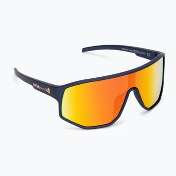 Ochelari de ciclism Red Bull Spect Dash albastru/maro cu oglindă roșie