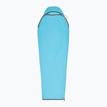 Sea to Summit Breeze Sleeping Bag Liner Mummy compact albastru atoll/beluga