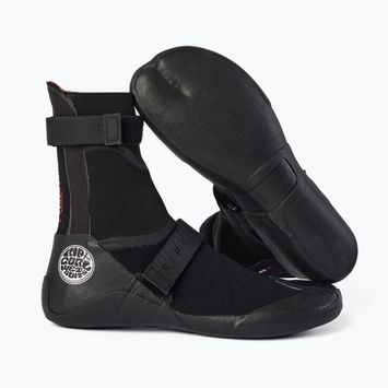 Încălțăminte de neopren pentru bărbați Rip Curl Flashbomb 7 mm Round Toe black