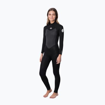 Rip Curl Freelite Freelite 4/3 mm GB BZ Steamer costum de neopren negru pentru femei