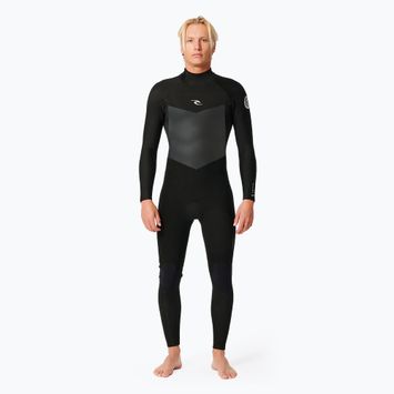 Costum de înot pentru bărbați Rip Curl Dawn Patrol 4/3 Back Zip black