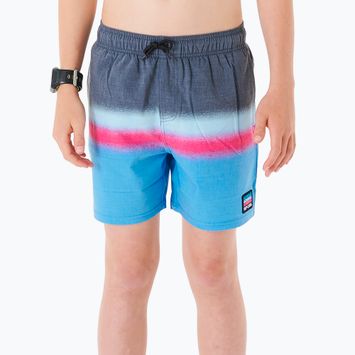 Pantaloni scurți pentru copii Rip Curl Surf Revival Volley 90 albaștri-gri 027BBO