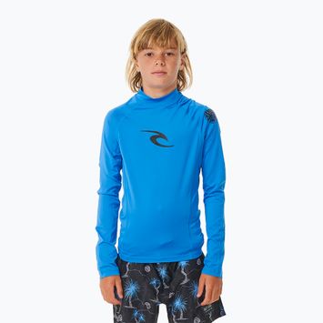 Longsleeve de înot pentru copii Rip Curl Lycra Brand Wave UPF blue gum