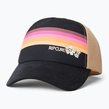 Șapcă pentru femei Rip Curl Mixed Revival Trucker washed black