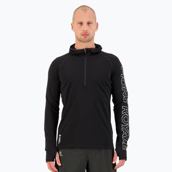 Hanorac termoactiv pentru bărbați Mons Royale Temple Tech Hood black