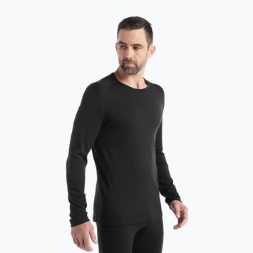 Tricou termic pentru bărbați icebreaker 200 Oasis negru IB1043650011