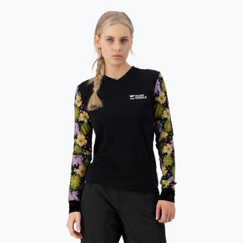 Longsleeve termoactiv pentru femei Mons Royale Redwood Enduro VLS alpine bloom/ black