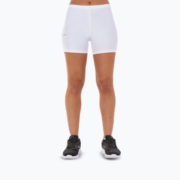 Pantaloni scurți de alergare pentru femei Joma Lycra alb