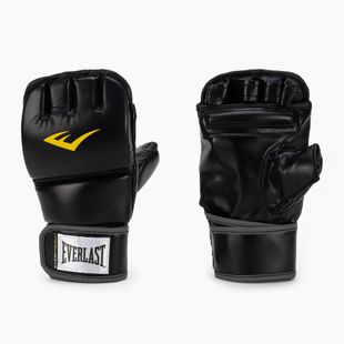 Mănuși Grappling pentru bărbați cu degetul mare EVERLAST MMA Mănuși negru EV7562