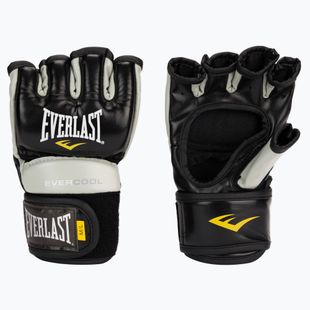 Mănuși de box EVERLAST Everstrike, negru, EV660 BLK/GRY-M/L