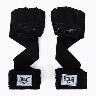 EVERLAST 4345 mănuși de gel cu chingi negre EV4345