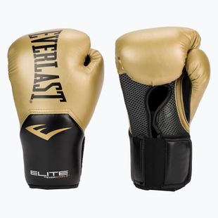 Mănuși de box pentru bărbați EVERLAST Pro Style Elite 12, auriu, EV2500 GOLD-10 oz.