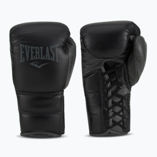 Mănuși de box Everlast Powerlock 2 Laced Pro Training black