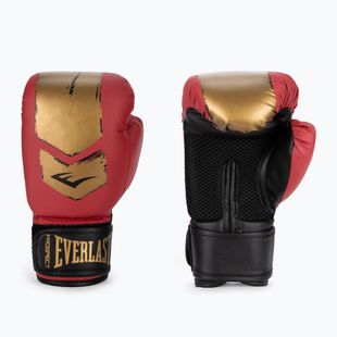 Everlast Prospect 2 roșu/auriu mănuși de box pentru copii EV4602 RED/GLD
