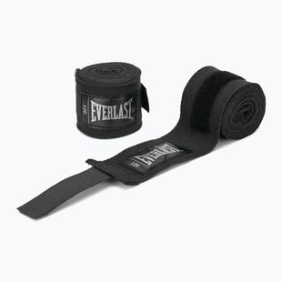 Bandaje de box Everlast 305 cm black
