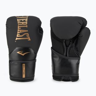Mănuși de box  Everlast Pro Style Elite 2 black/gold