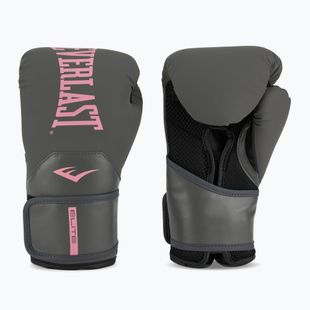 Mănuși de box  Everlast Pro Style Elite 2 grey/pink