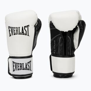 Mănuși de box Everlast Powerlock Pro OG H&L Training Glove white/black