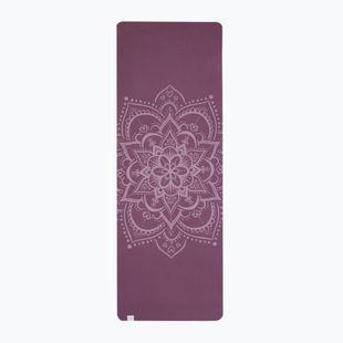 Covoraș de yoga Gaiam TPE Blush Printed burgndy