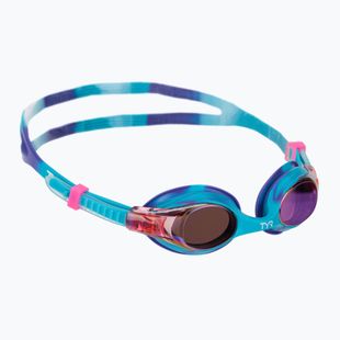 Ochelari de înot pentru copii TYR Swimple Tie Dye Mirrored purple/turqoise/purple