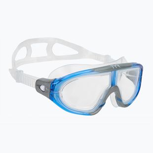 Mască de înot TYR Orion clear/ blue/ grey