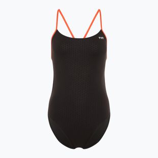 Costum de baie dintr-o bucată pentru femei TYR Hexa Cutoutfit black/orange
