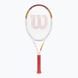 Rachetă de tenis Wilson Six One roșu și alb WR125010