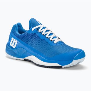 Încălțăminte de tenis pentru bărbați Wilson Rush Pro 4.0 Clay french blue/white/navy blazer