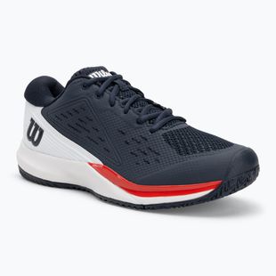 Pantofi de tenis pentru bărbați Wilson Rush Pro Ace navy blazer/ alb/ wilson red